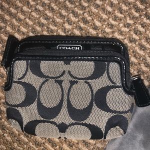 Great condition mini coach wallet